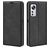 Mobigear Retro Slim Xiaomi 12 Pro Hülle Klapphülle Geldbörse - Schwarz