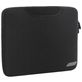Mobigear Neon Neopren Laptop Aktentasche 11 - 12 Zoll Laptoptasche + Handgriff - Schwarz