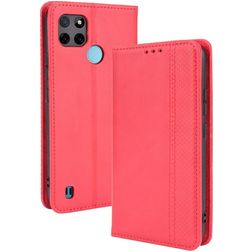 Mobigear Sensation Realme C21Y Hülle Klapphülle Geldbörse - Rot