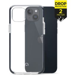 Mobilize Shatterproof iPhone 14 Plus Hülle Hardcase Backcover Stoßfest - Transparent / Schwarz