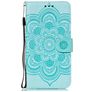 Mobigear Mandala iPhone 11 Hülle Klapphülle Geldbörse - Türkis
