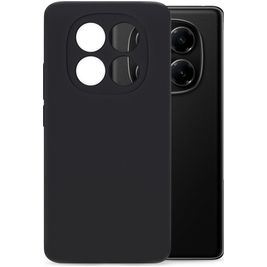 Mobilize Rubber Gelly Xiaomi Redmi Note 14 Pro Hülle Flexibles TPU Backcover - Schwarz