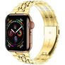 Mobigear Monaco Edelstahl Apple Watch Armband Faltschließe - 49/46/45/44 mm - Gold