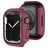 Mobigear Colors Dünn Apple Watch - 41 mm Hardcase Hülle - Weinrot