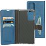 Mobiparts Classic Wallet Samsung Galaxy A72 Hülle Klapphülle Geldbörse - Steel Blue
