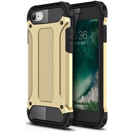 Mobigear Outdoor iPhone SE (2020) Hülle Hardcase Backcover Stoßfest - Gold