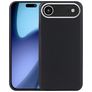Mobigear Basics iPhone Air Hülle Flexibles TPU Backcover - Schwarz