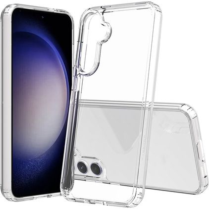 Mobigear Crystal Durchsichtig Samsung Galaxy S23 FE Hülle Hardcase Backcover - Transparent