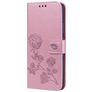 Mobigear Roses Huawei Mate 20 Pro Hülle Klapphülle Geldbörse - Roségold