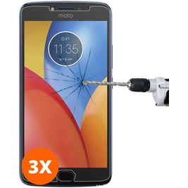 Mobigear Motorola Moto E4 Plus Panzerglas Gehärtetes Glas Displayschutz - Hüllenfreundlich (3er Pack)