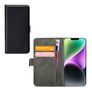 Mobilize Classic Gelly Wallet iPhone 14 Plus Hülle Klapphülle Geldbörse - Schwarz