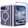 Mobigear Shockproof iPhone Duo MagSafe Hülle Hardcase Backcover - Lila