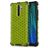Mobigear Honeycomb Xiaomi Redmi Note 8 Pro Hülle Hardcase Backcover Stoßfest - Grün