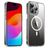 Valenta Trend iPhone 15 Pro Max MagSafe Hülle Hardcase Backcover - Transparent / Weiß