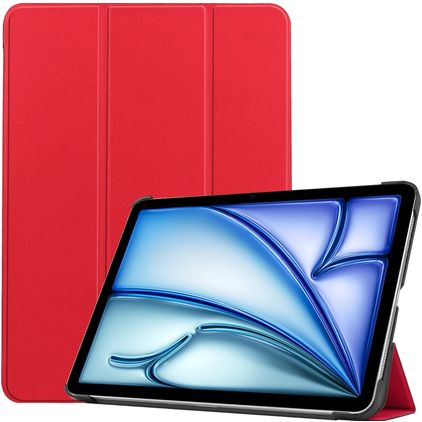 Mobigear Tri-Fold iPad Air 11 Zoll (2025) Hülle Klapphülle - Rot