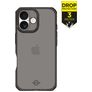 ITSKINS Level 2 SpectrumClear R iPhone 17 Hülle Flexibles TPU Backcover Stoßfest - Smoke