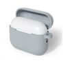 Mobigear Colors Apple AirPods Pro 3 Hülle Flexibles Silikon - Grau
