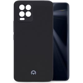 Mobilize Rubber Gelly Realme 8 Hülle Flexibles TPU Backcover - Matt Black