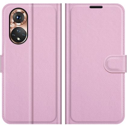 Mobigear Classic HONOR 50 Klapphülle Portemonnaie - Pink