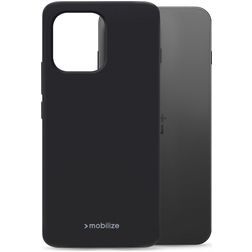Mobilize Rubber Gelly OnePlus 13S Hülle Flexibles TPU Backcover - Schwarz