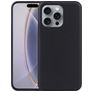 Mobigear Basics iPhone 16 Pro Hülle Flexibles TPU Backcover - Schwarz