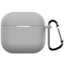 Mobigear Colors Apple AirPods 4 Hülle Flexibles Silikon - Grau