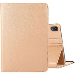 Mobigear DuoStand iPad Mini 7 (2024) Hülle Drehbare Klapphülle - Gold
