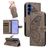 Mobigear Butterfly Samsung Galaxy S26 Plus Hülle Klapphülle Geldbörse - Grau