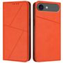 Mobigear Frosted Flip iPhone Air Hülle Klapphülle Geldbörse - Orange