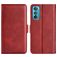 Mobigear Slim Magnet Motorola Edge 30 Hülle Klapphülle Geldbörse - Rot