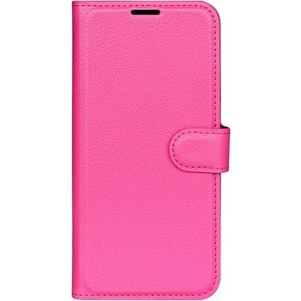 Mobigear Classic OnePlus 10 Pro Hülle Klapphülle Geldbörse - Magenta