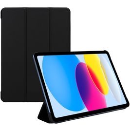 Mobiparts Tri Fold iPad 10 (2022) Hülle Klapphülle - Schwarz