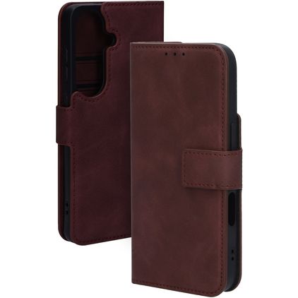 Mobiparts Classic Wallet Samsung Galaxy S26 MagSafe Hülle Klapphülle - Velvet Red