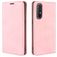 Mobigear Retro Slim OPPO Reno 3 Pro Hülle Klapphülle Geldbörse - Pink