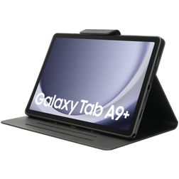 Mobiparts Classic Folio Samsung Galaxy Tab A9 Plus (2023) Hülle Klapphülle - Schwarz