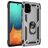 Mobigear Armor Ring Samsung Galaxy A71 Hardcase Backcover Shockproof mit Ringhalter - Silber
