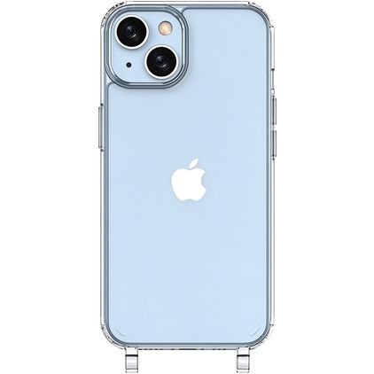 Mobigear Mix & Match Transparent iPhone 14 Plus TPU (flexibel) Handykette - Transparent