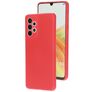 Mobiparts Samsung Galaxy A33 Silikon Hülle Backcover - Scarlet Red