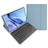 Mobigear Keys iPad Air 4 (2020) Hülle QWERTZ Bluetooth Tastatur Klapphülle + Stifthalter - Blau