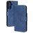 Mobiparts Classic Wallet Samsung Galaxy A36 MagSafe Hülle Klapphülle - Steel Blue
