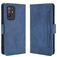 Mobigear Slide Wallet OPPO A94 5G Hülle Klapphülle Geldbörse - Blau