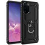Mobigear Armor Ring Samsung Galaxy S20 Hardcase Backcover Shockproof mit Ringhalter - Schwarz