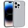 Mobigear Crystal iPhone 14 Pro Max Hülle Hardcase Backcover - Grau