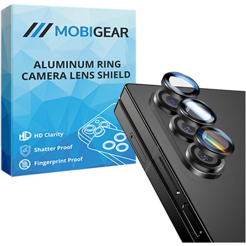 Mobigear Single Samsung Galaxy Z Fold 4 Panzerglas Gehärtetes Glas Kameralinsen Schutz - Hüllenfreundlich - Schwarz