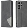 Mobigear Rhombus Slim Samsung Galaxy S25 Ultra Hülle Klapphülle - Schwarz