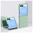 Mobigear Colors Samsung Galaxy Z Flip 7 Hülle Hardcase Backcover - Grün