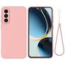 Mobigear Rubber Touch Samsung Galaxy A57 Silikon Hülle Backcover - Pink
