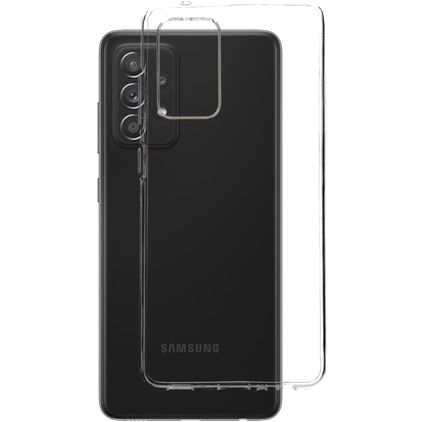 Mobiparts Classic Durchsichtig Samsung Galaxy A52 Hülle Flexibles TPU Backcover - Transparent