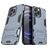 Mobigear Armor Stand iPhone 13 Pro Hülle Hardcase Backcover Stoßfest mit Ständer - Blau