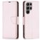 Mobigear Excellent Samsung Galaxy S23 Ultra Hülle Klapphülle Geldbörse - Roségold